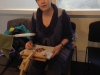 Embroidery Demonstration at the Exhibit